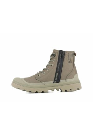 Palladium PAMPA RCY  - Μποτάκια με κορδόνια - dusky green