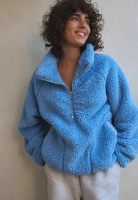 Next HALF ZIP - Fleecepullover - blue