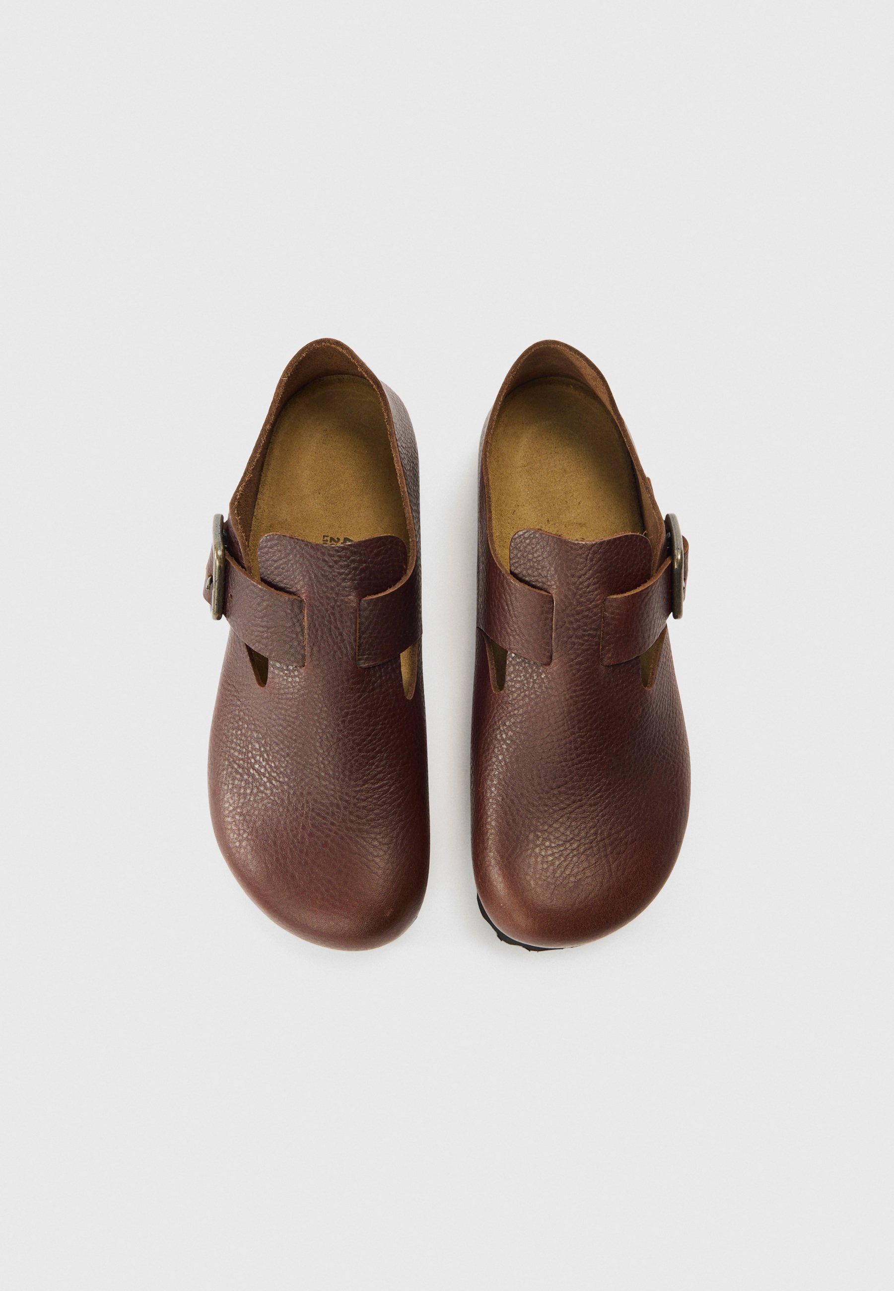 Birkenstock LONDON - Slip-ons - vintage wood roast/brown - Zalando