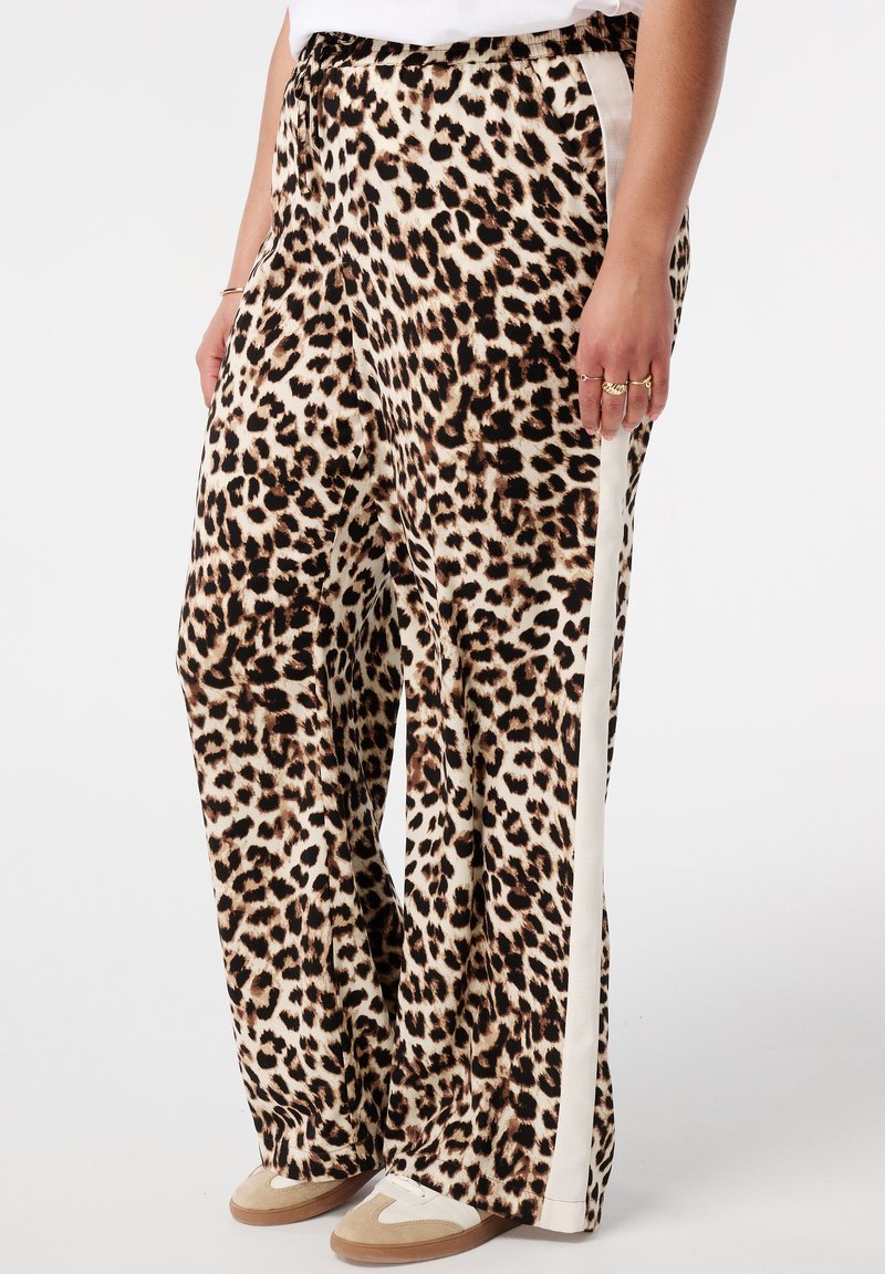MS Mode Stoffhose - multi brown