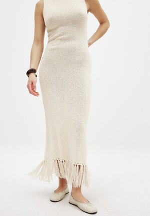 NA-KD, FRINGE  - Maxi šaty - white