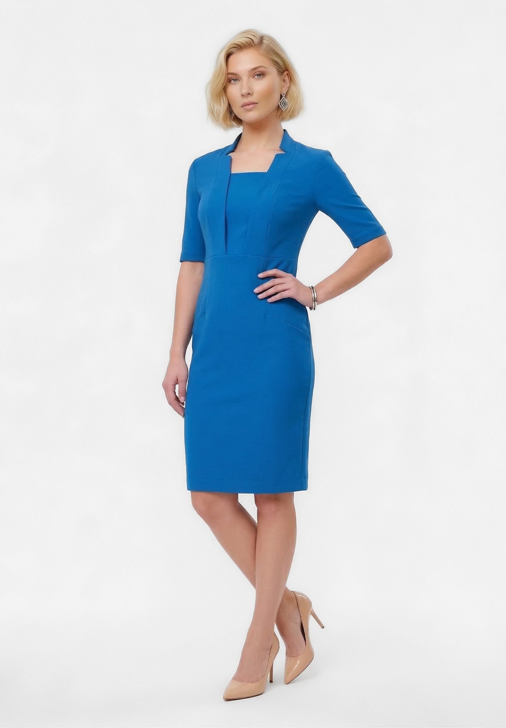 Anna Field Shift dress - blue - Zalando.ie