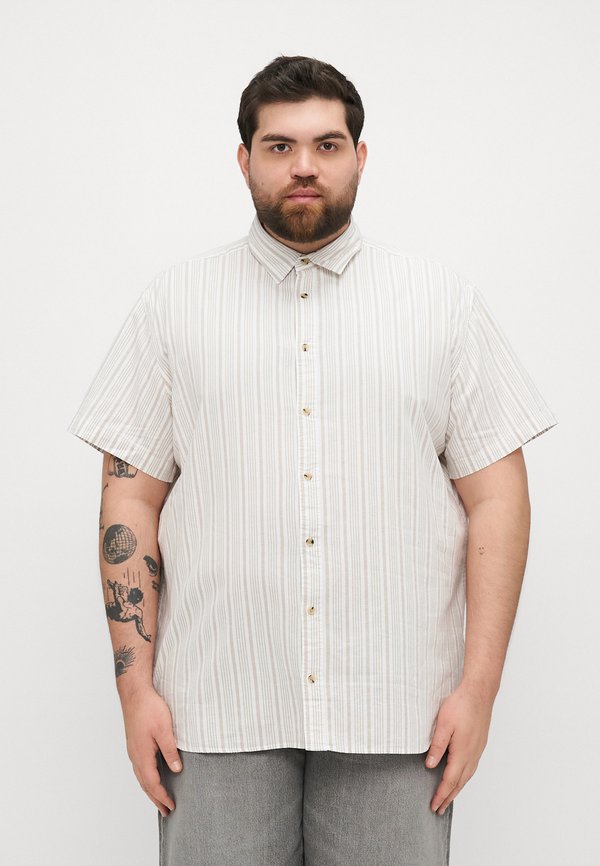 JJJOSHUA STRIPE SHIRT - Hemd - crockery