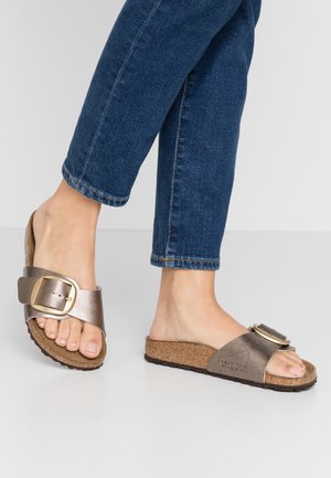 MADRID BIG BUCKLE - Σανδάλια - graceful taupe