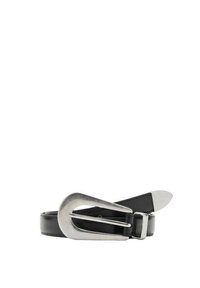 WITH OVAL BUCKLE - Opasok - black