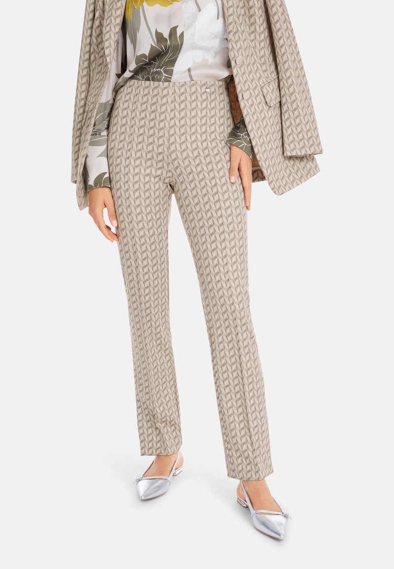 Marc Cain FATSA - Trousers - new pearl melange