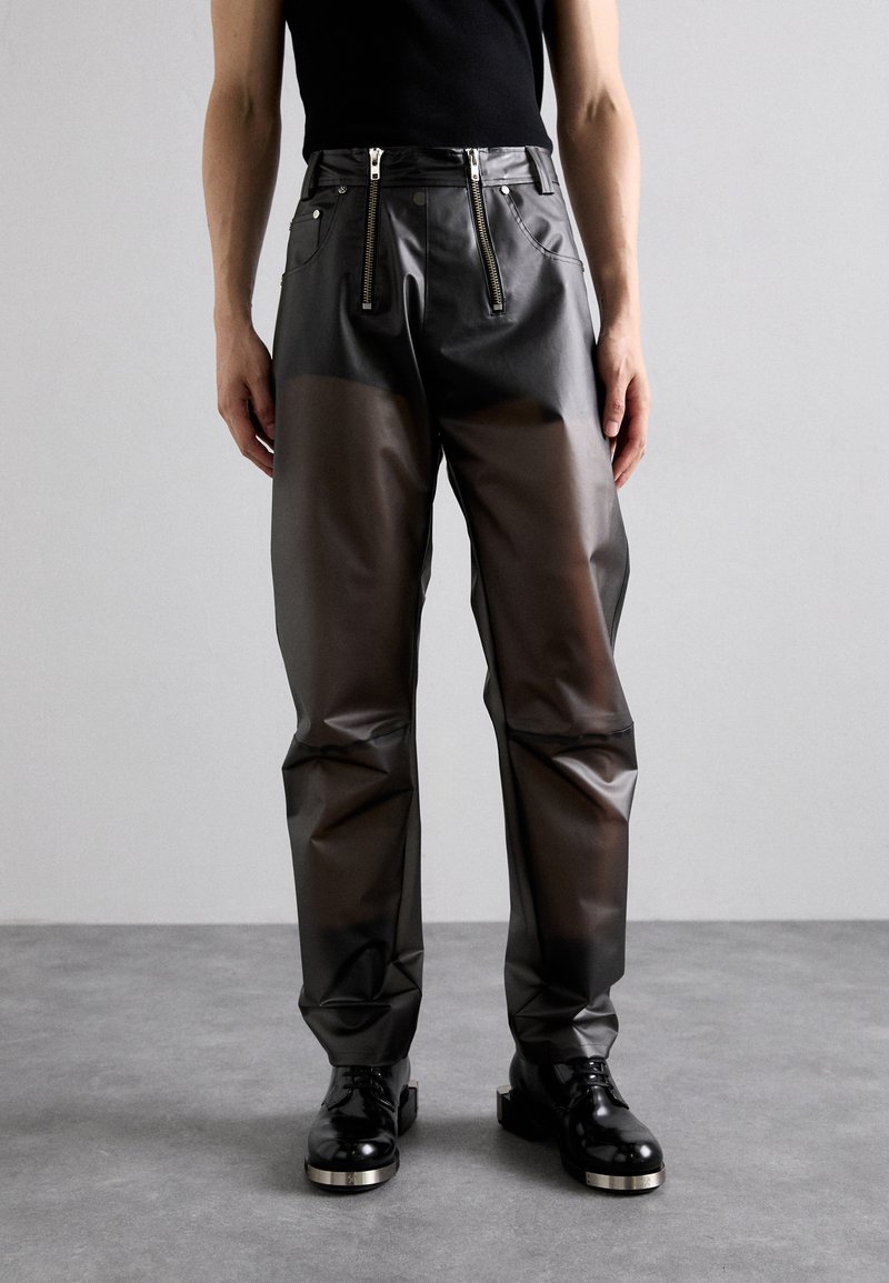 GmbH DOUBLE ZIPS - Pantaloni - dark grey