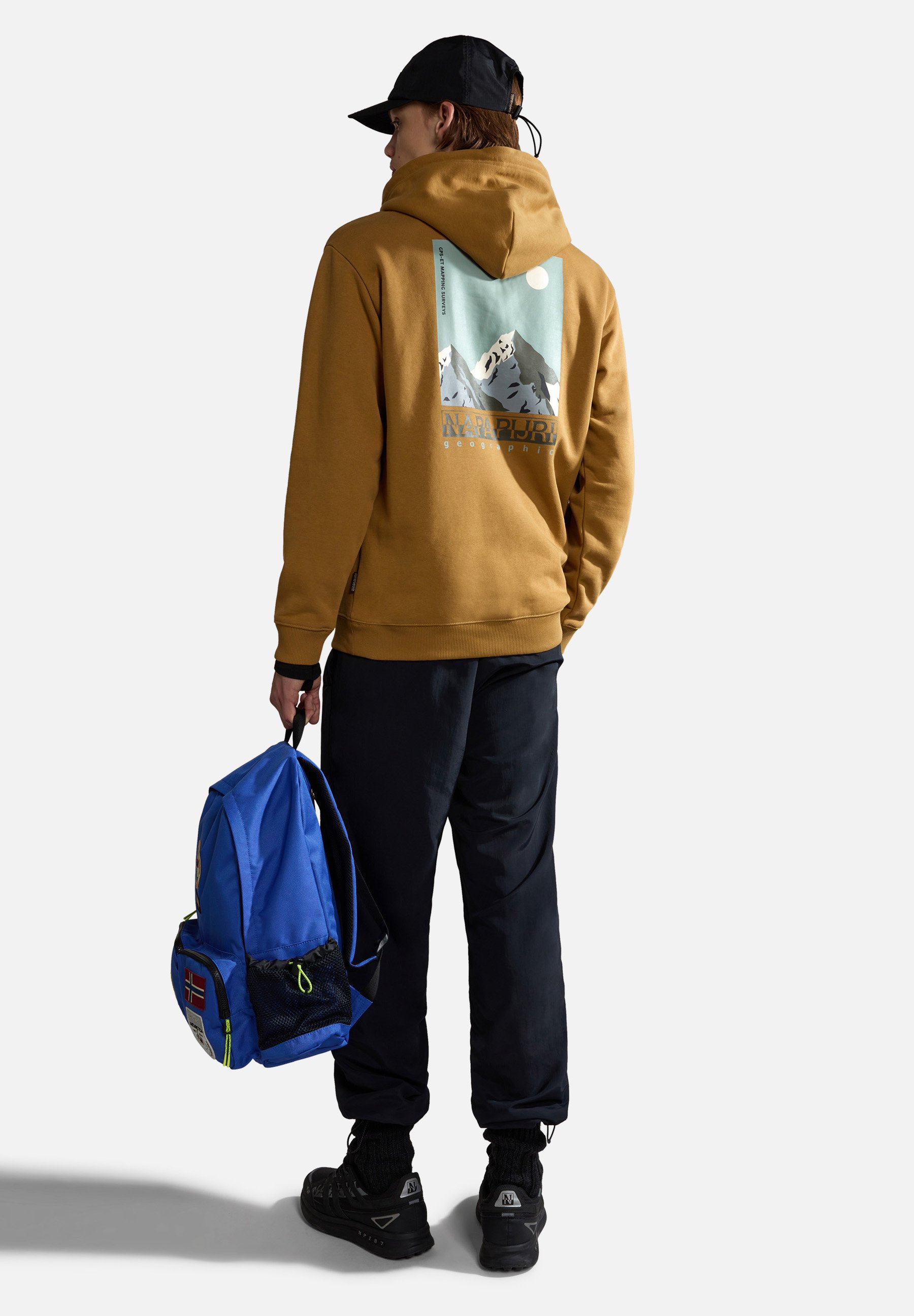 Napapijri B-TELEMARK H 1 - Hoodie - beige bistre/beige - Zalando