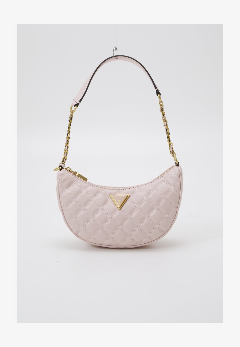Guess GIULLY TOP ZIP SHOULDER - Handbag - light rose