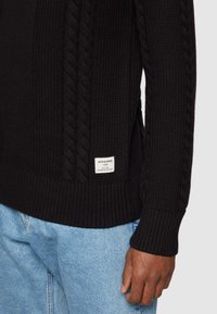 Jack & Jones Strickpullover - black