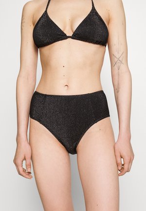 Becksöndergaard HIGH WAIST BRIEFS - Κάτω μέρος μπικίνι - black