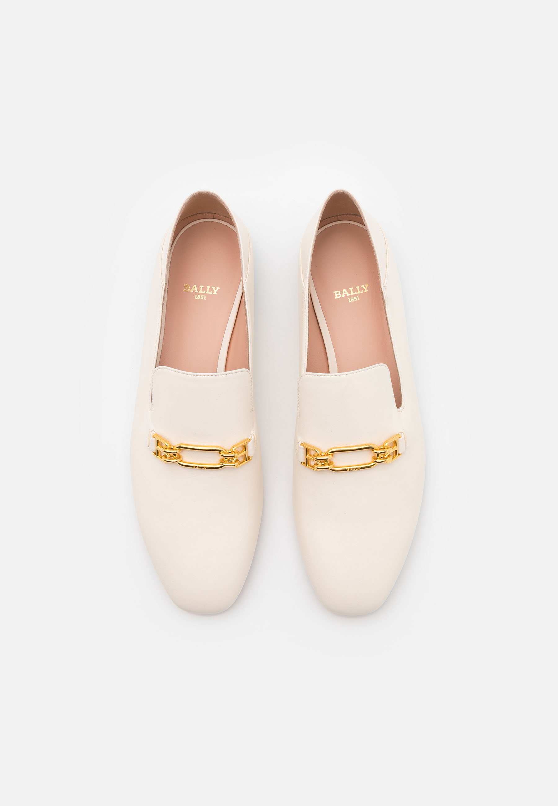 Bally DARCIE FLAT - Slip-ons - bone 