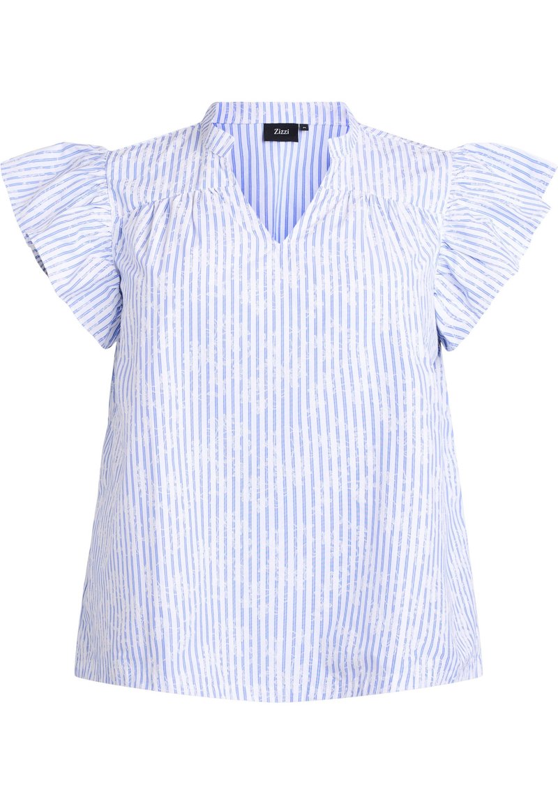 Zizzi Blouse lichtblauw