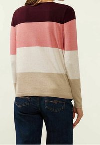 Street One Stickad tröja - mottled brown