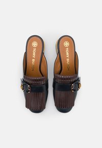 Tory Burch Slip-ins med hög sula - dark blue