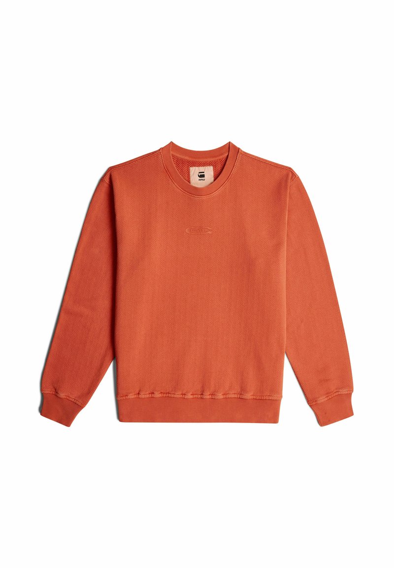 G-Star Sweater lichtrood gemêleerd
