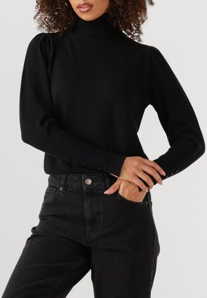 Strickpullover - black