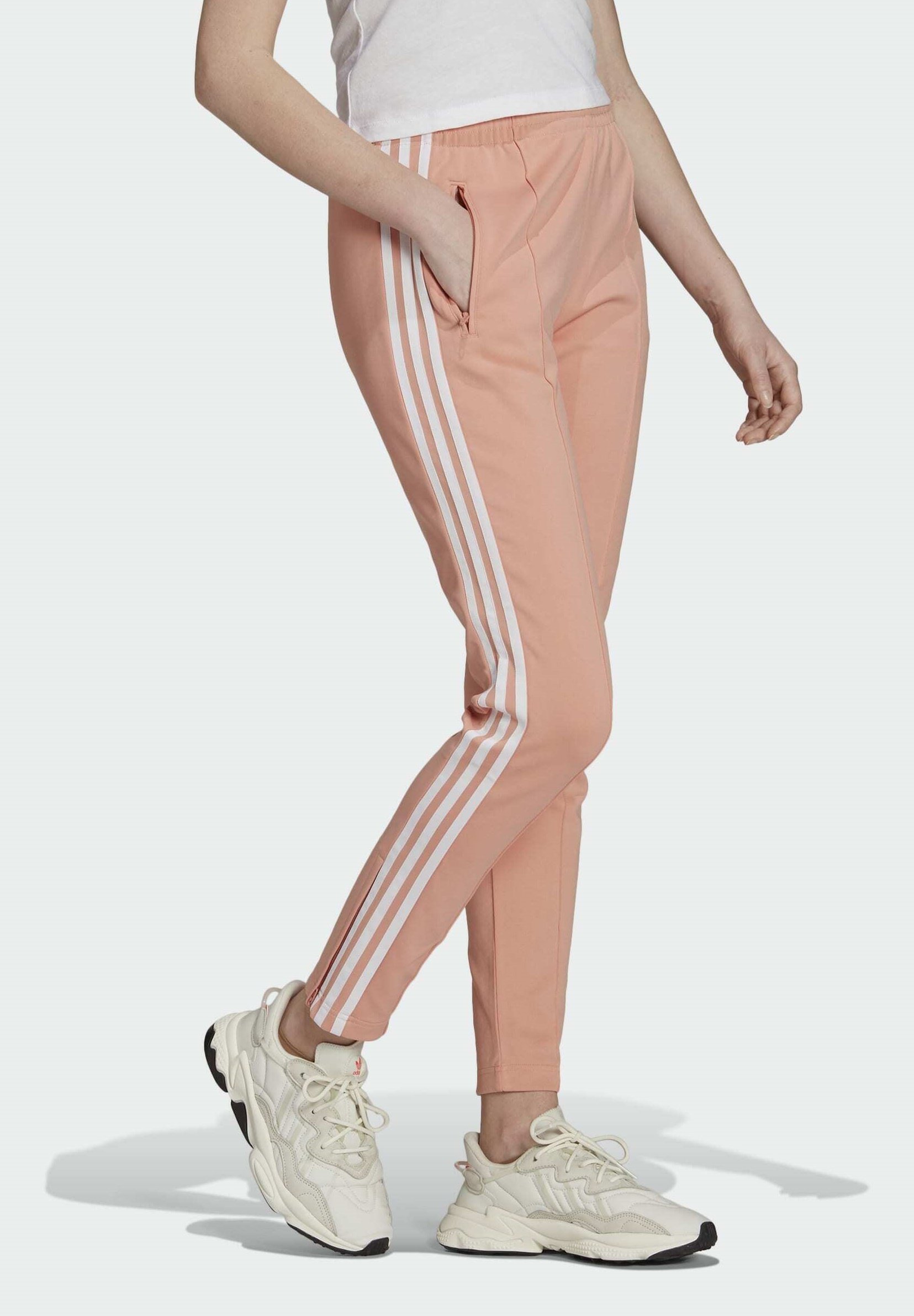 adidas Originals SST PB SLIM - Tracksuit bottoms - apricot - Zalando.co.uk