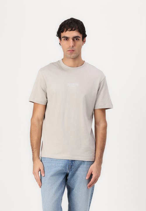 TOM TAILOR DENIM Langarmshirt - White Green Stripe/hellgrün