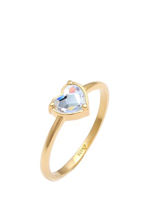 GLASS CRYSTAL - Ringe - gold-coloured