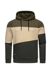 THRES - Bluză de molton - dark olive