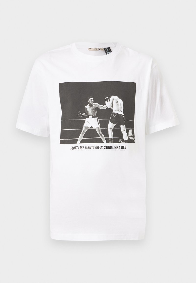 Only & Sons T-shirt print wit