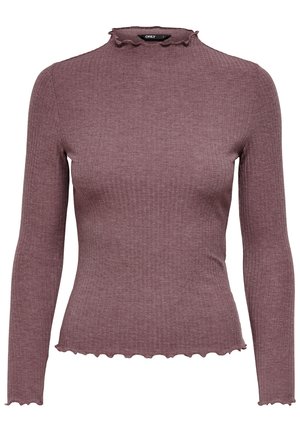 ONLY EMMA NOOS  - Long sleeved top - rose brown