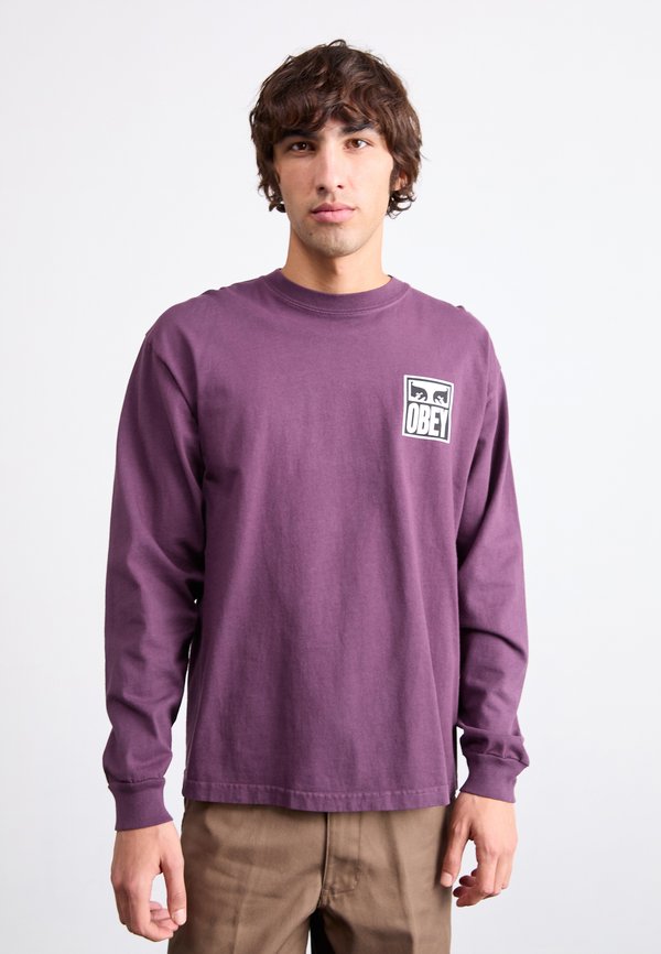 EYES ICON - Long sleeved top - plum perfect4