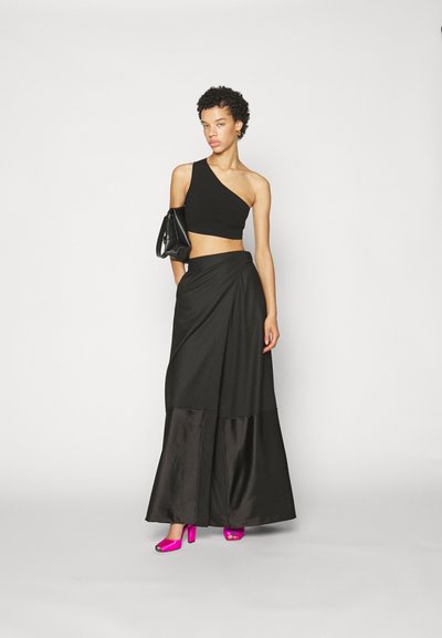 Victoria Beckham INFINITY SKIRT - Μάξι φούστα - black
