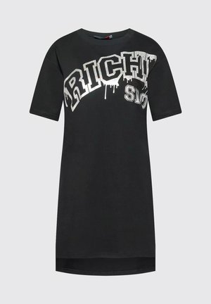 LUNGA - T-shirt con stampa - black