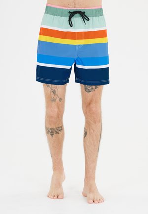 TOBY - Short de bain - print rainbow stripe