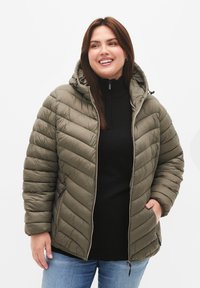 Zizzi QUILTED LIGHTWEIGHT  WITH - Zimná bunda - bungee cord