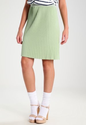 A-line skirt - light green