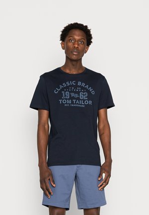 PRINTED - Print T-shirt - sky captain blue