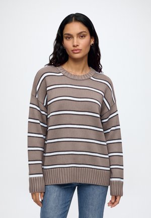 GAP, CREW - Pullover - brown