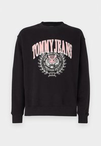 VARSITY TIGER CREW - Felpa - black