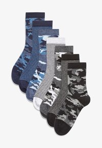 Non selezionato, blue camouflage stripes