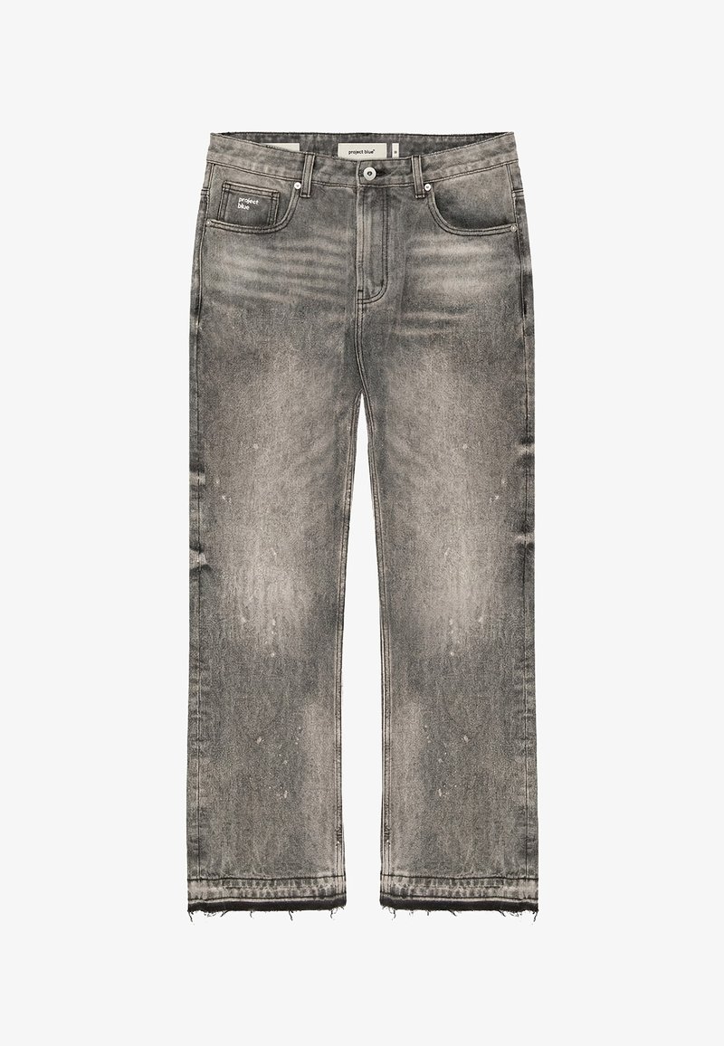 Rectangular Flared Opening Project Blue FLARED OPEN HEM - Vaqueros a campana - splash grey/gris ...