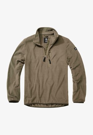 TROYER - Fleecejacke - olive