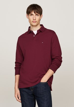 Tommy Hilfiger, 1985 REGULAR LS POLO - Long-sleeved top - deep rouge