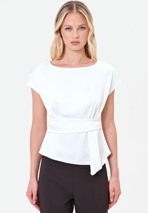 Rinascimento, BLUSA TINTA UNITA - Blouse - white cream