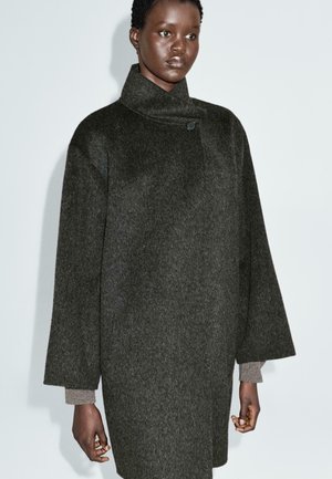 WITH HIGH NECK  - Klassisk kappa / rock - grey