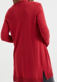 WE Fashion Strickjacke - light red