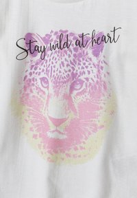 MINOTI LONG SLEEVE WITH PRINT - Trükipildiga T-särk - white