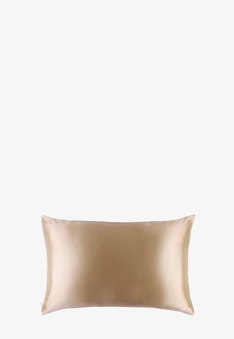 Slip - SLIP PURE SILK QUEEN PILLOWCASE - Ansiktsvård - tillbehör - caramel, Förstora