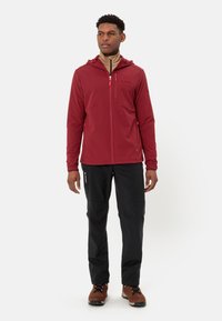 Vaude ELOPE STORM HOODY - Felpa con zip - carmine