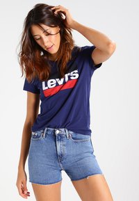 Levi's® - THE PERFECT TEE - T-Shirt print - blue Thumbnail-Bild 1