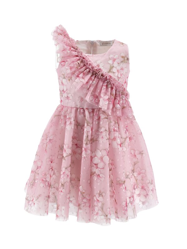 ABITO COMPLEANNO FLOWERS - Cocktail dress / Party dress - rosa fairytale3