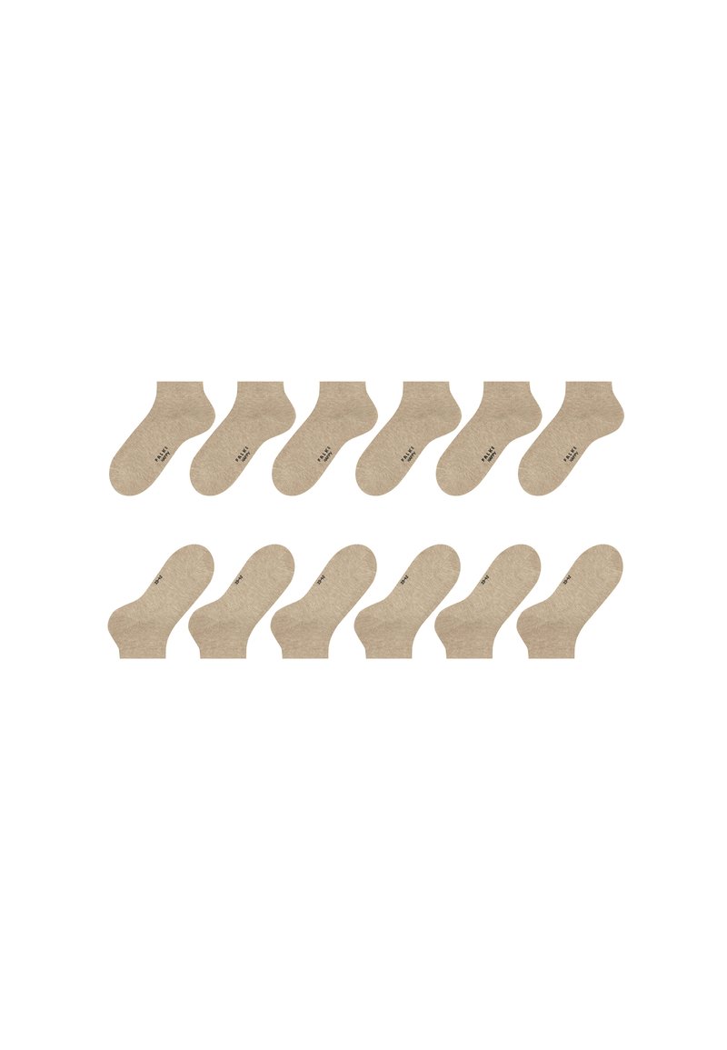 FALKE HAPPY 6-PACK - Sokker - sand melange