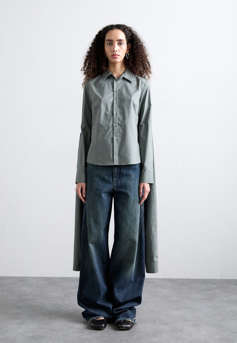 Chemisier MM6 Maison Margiela Paris Taille 44 - Occasion Très Bon état, Noir En Polyester